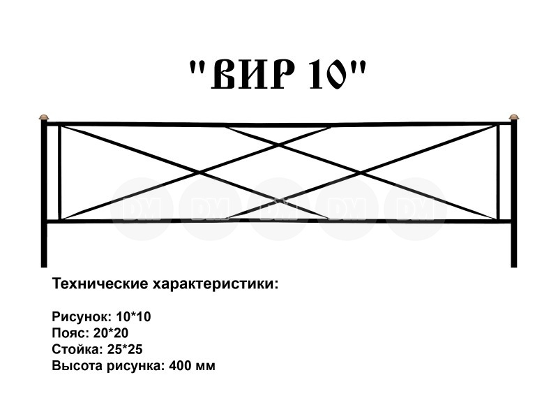 Оградка на могилу из профильной трубы чертежи с размерами стандарт